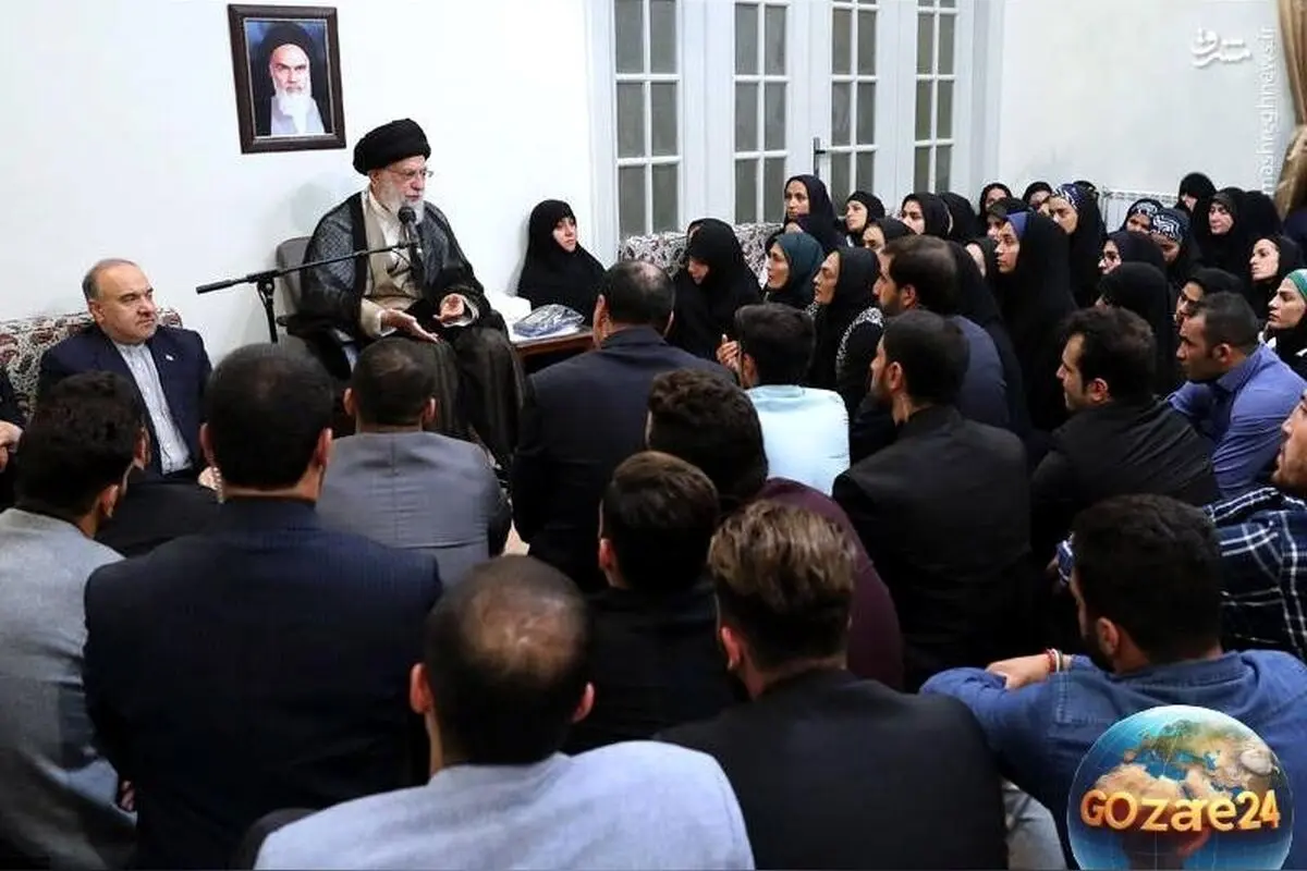 خواهران منصوریان در بیت رهبری و دیدار با آیت‌الله خامنه‌ای + عکس‌های دیدنی از چهره پدرانه رهبر انقلاب در کنار ورزشکاران زن ایرانی