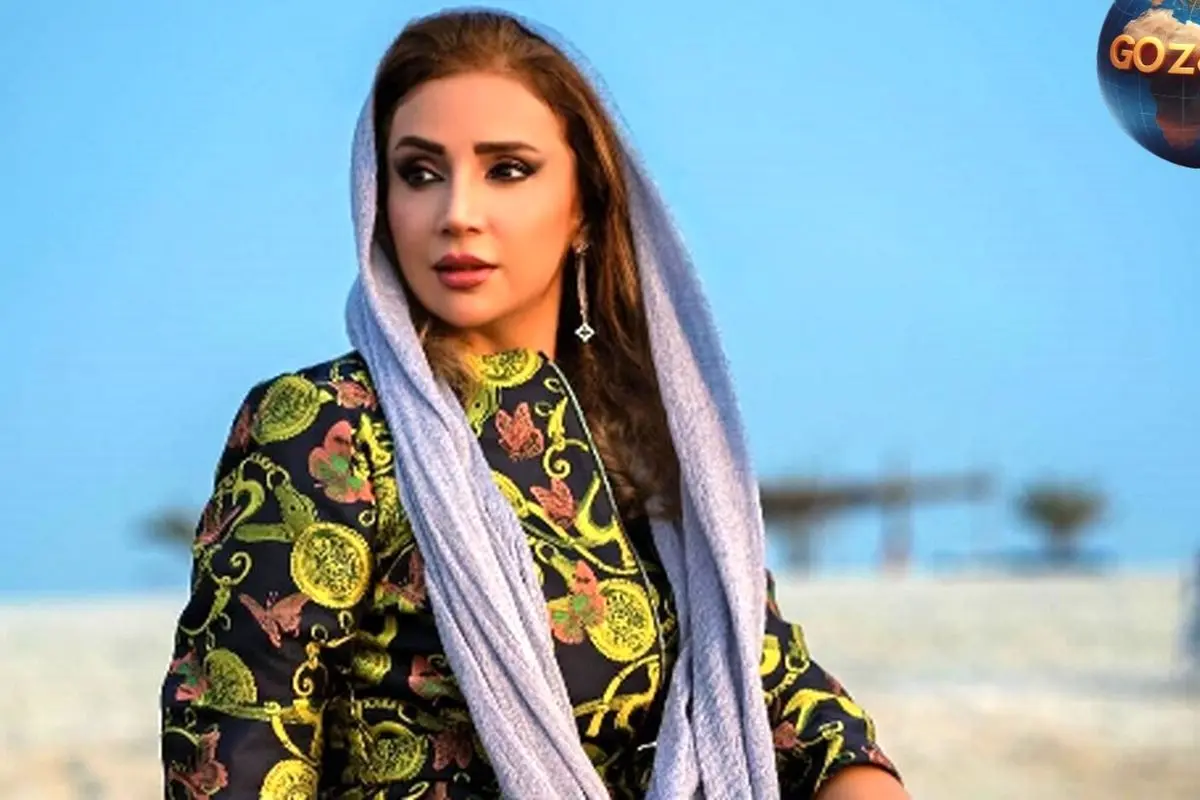شبنم قلیخانی در سفر به جزیره هرمز با پوشش سنتی و مناظر طبیعی رنگارنگ