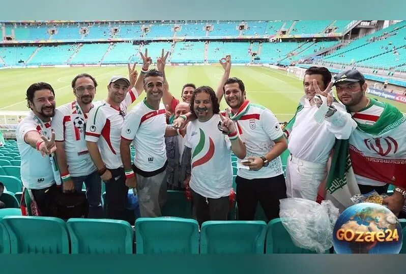 تصاویر سلبریتی‌های محبوب ایرانی در جام جهانی ۲۰۲۳؛ نرگس محمدی، سام درخشانی و فاطمه گودرزی در کنار تیم ملی