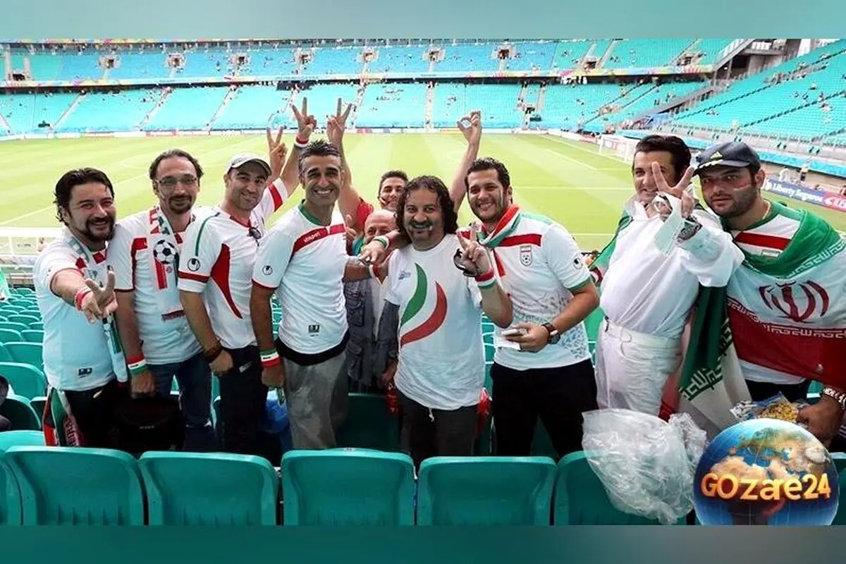 تصاویر سلبریتی‌های محبوب ایرانی در جام جهانی ۲۰۲۳؛ نرگس محمدی، سام درخشانی و فاطمه گودرزی در کنار تیم ملی