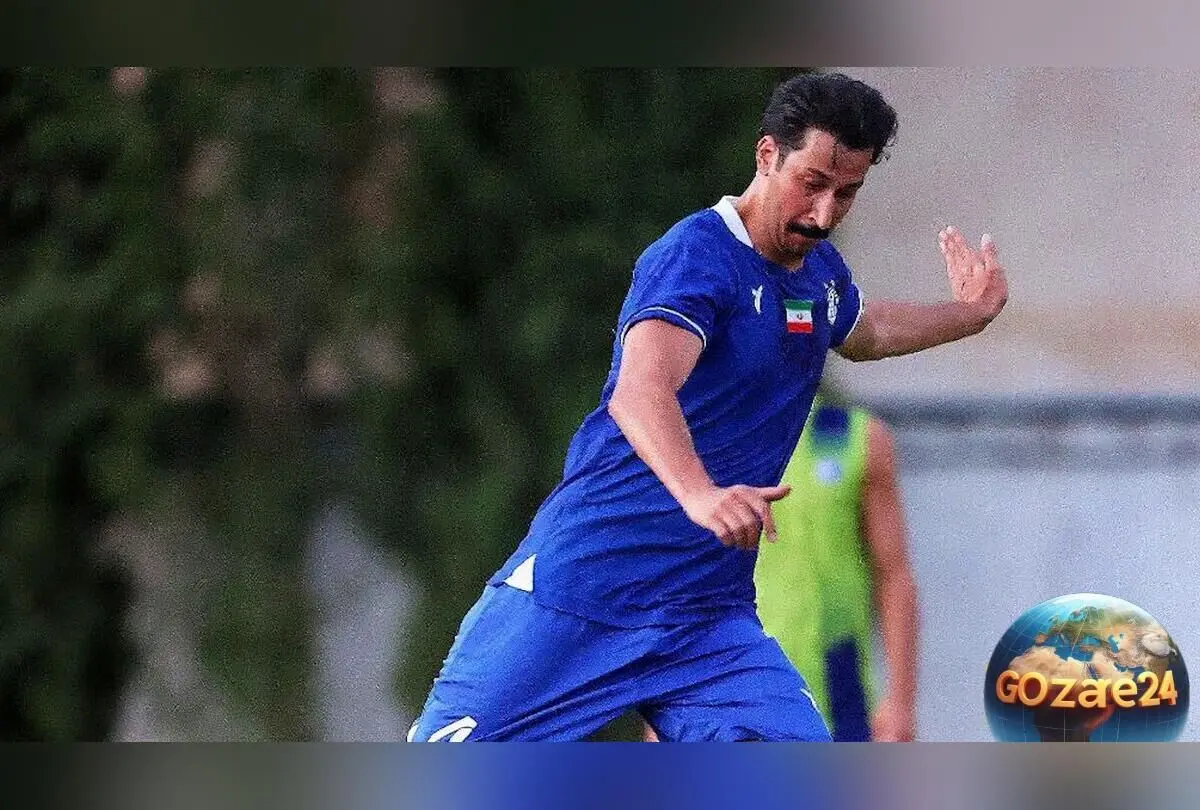 بهرام افشاری در نقش فوتبالیستی در کلیپ نوستالژیک و پنالتی سینمایی + نجات قهرمانانه نیما نکیسا
