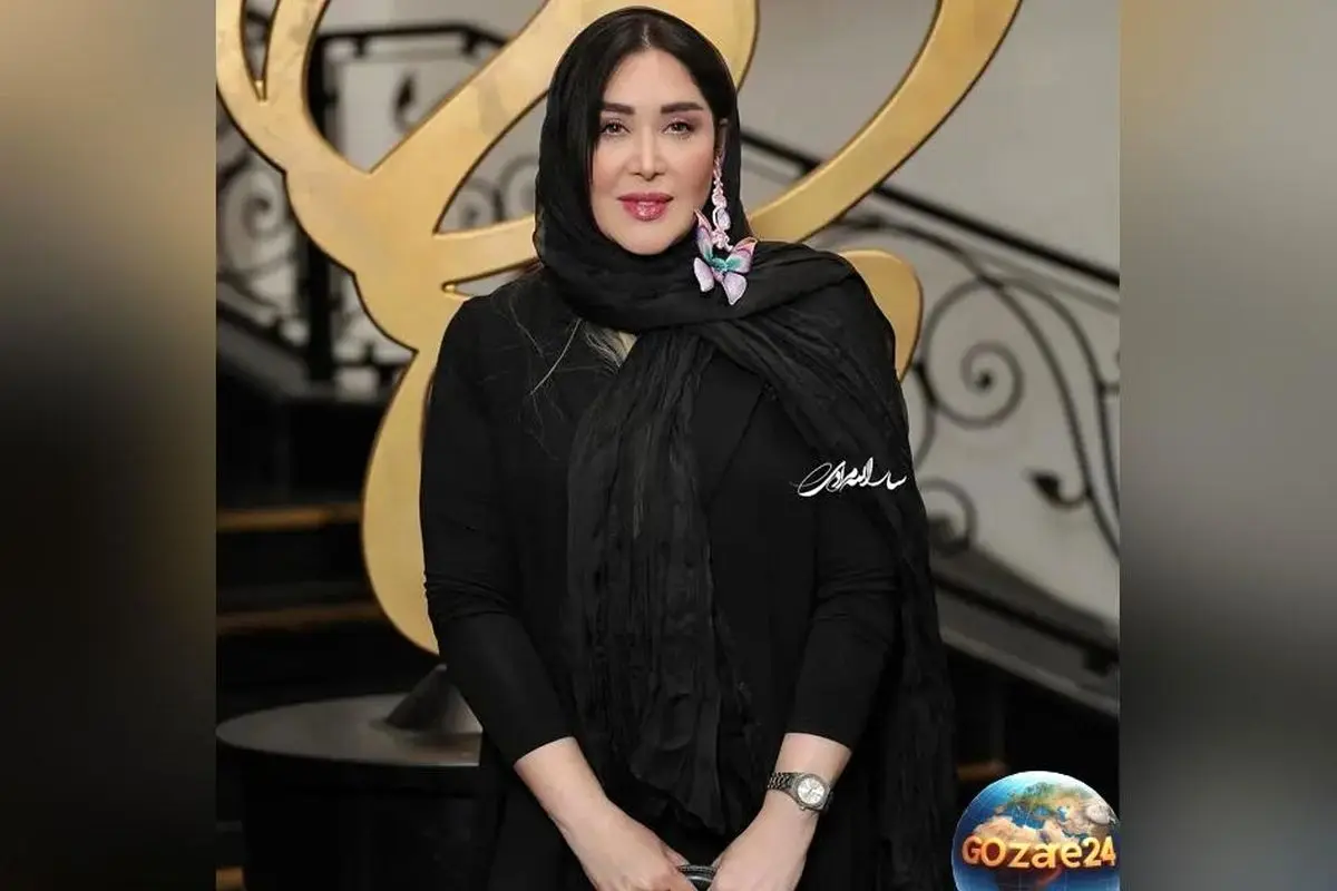 استایل زمستانه جذاب سارا منجزی‌پور همسر محمدعلیزاده با رنگ کرم قهوه‌ای و جواهر درخشان + عکسهای جدید