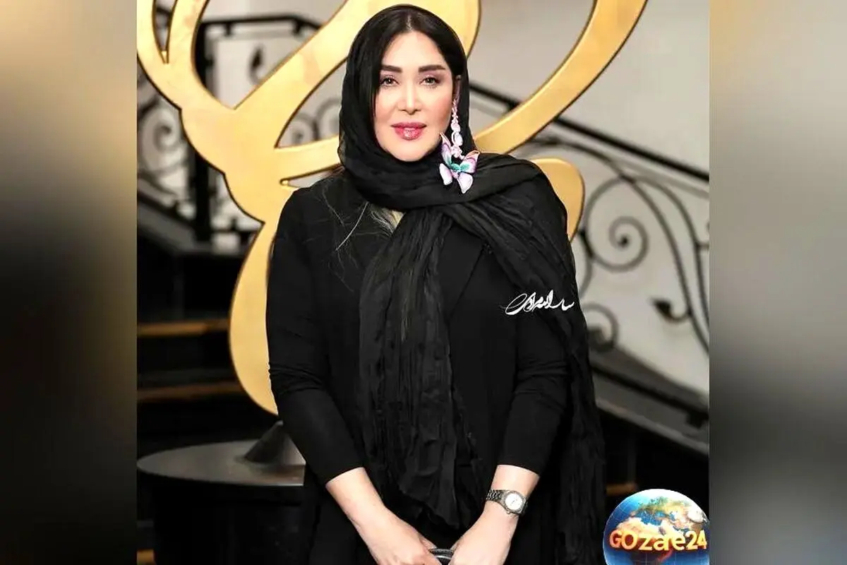 استایل زمستانه جذاب سارا منجزی‌پور همسر محمدعلیزاده با رنگ کرم قهوه‌ای و جواهر درخشان + عکسهای جدید