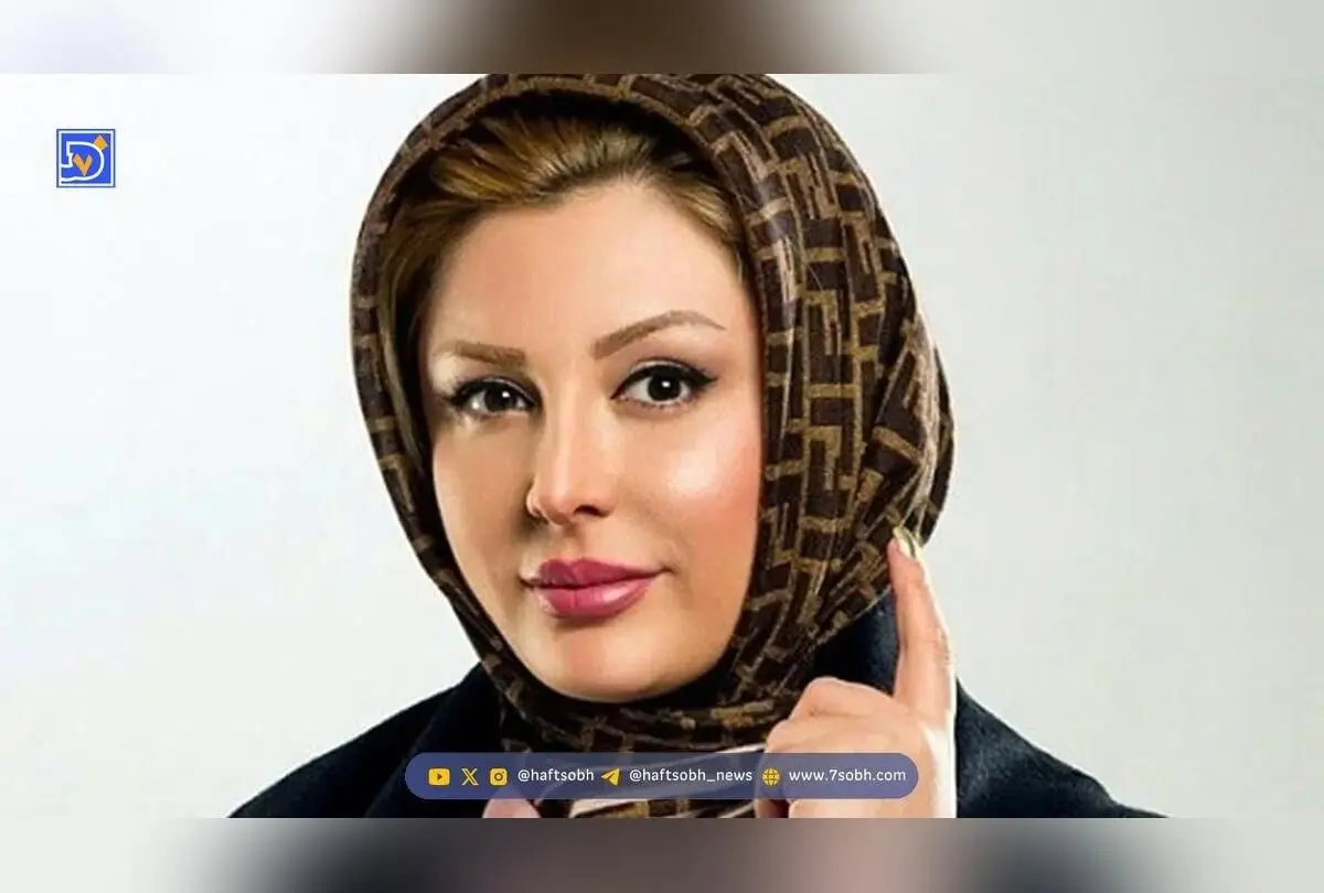 نیوشا ضیغمی در اثر ۱۸ ساعت کار سخت با چهره خونی و عجیب جنجال‌ساز شد + عکس