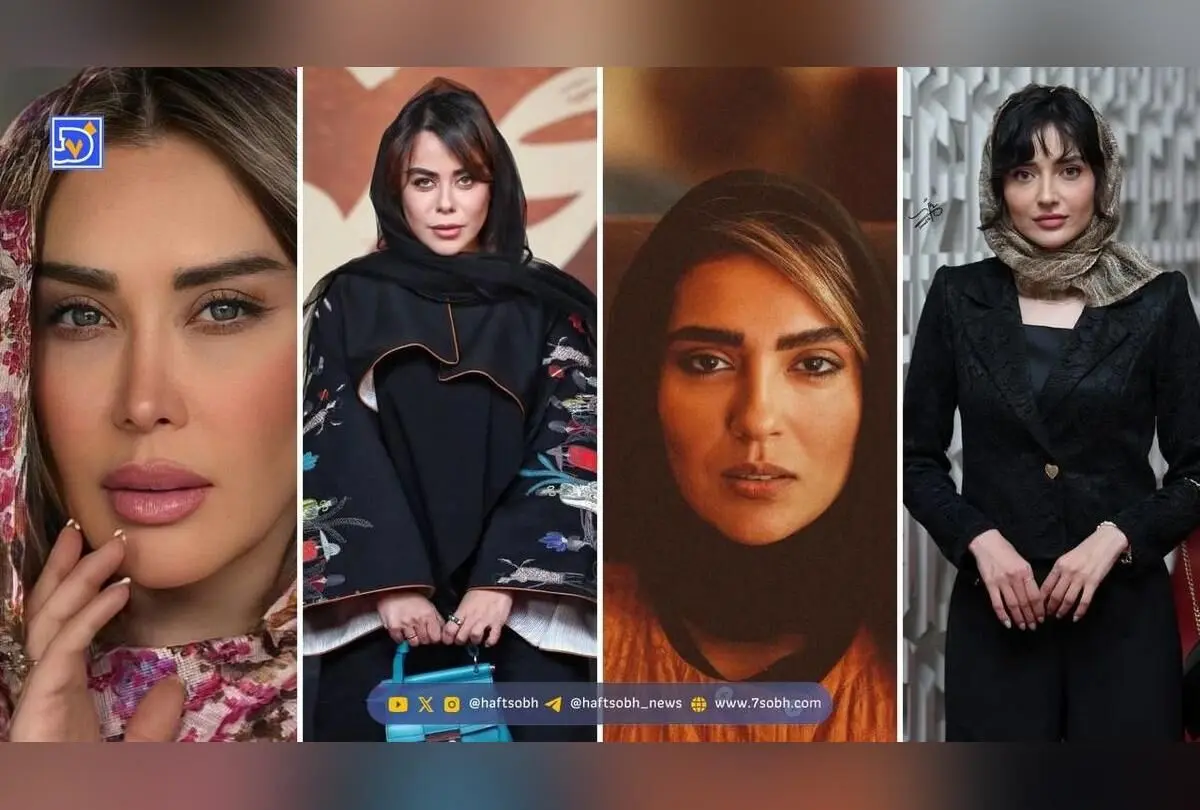 اکران فیلم «مجنون» و آشنایی با خانواده مونا کرمی و سارا منجزی‌پور همسر علیزاده در قاب سینما