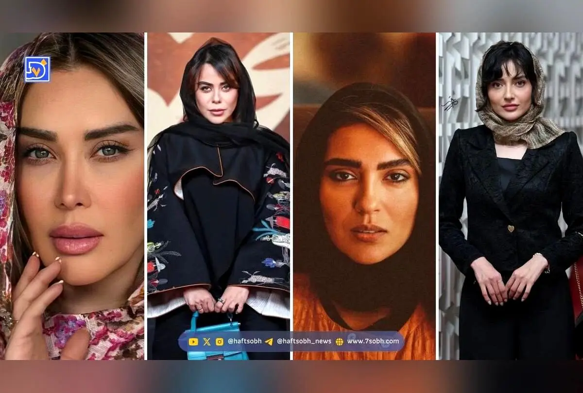 اکران فیلم «مجنون» و آشنایی با خانواده مونا کرمی و سارا منجزی‌پور همسر علیزاده در قاب سینما