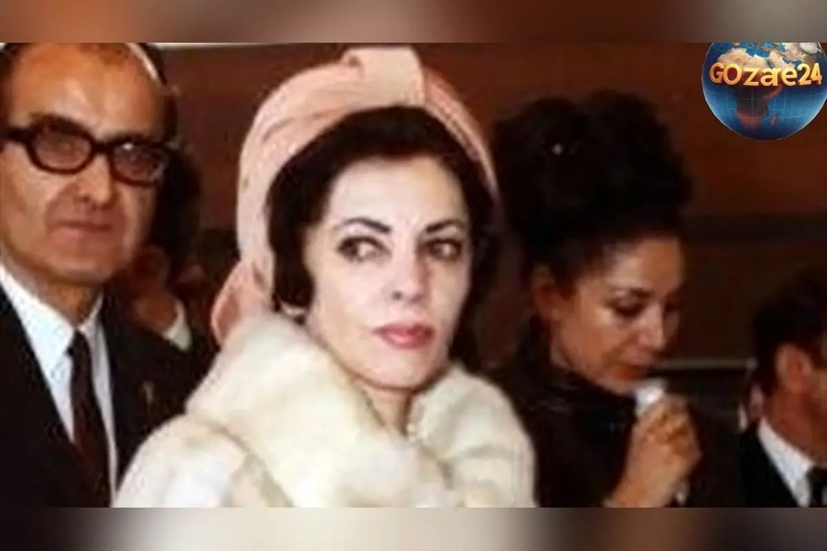 عکس نادر و تاریخی از اشرف و شمس پهلوی در مهمانی دهه 40 همراه با مهرداد پهلبد