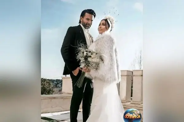 جشن سالگرد ازدواج ساده و دلنشین علیرضا نیکبخت و همسرش با خلاقیت اوستا قنّاد تهرانی + عکس‌های زیبای جشن