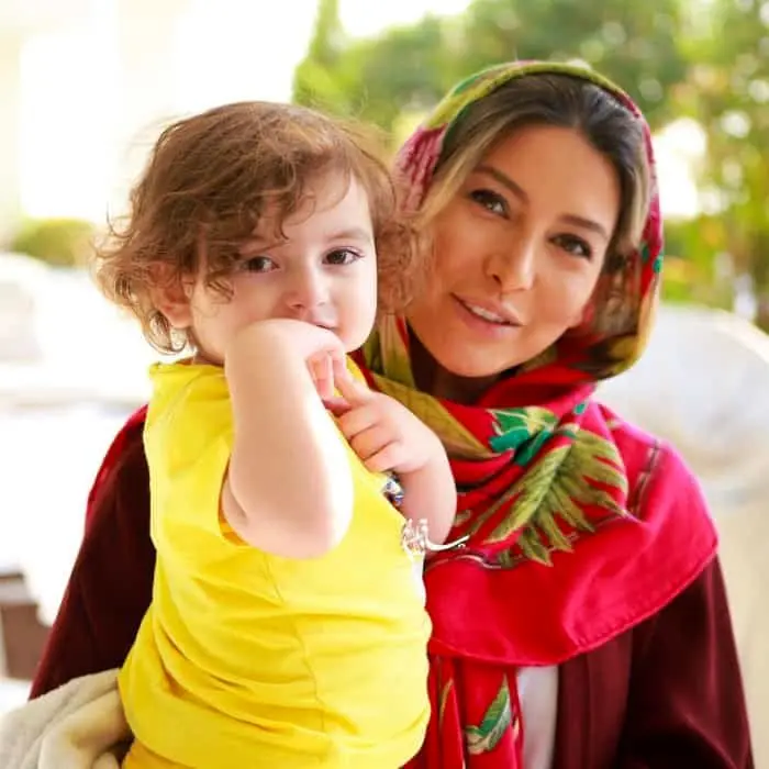 فریبا نادری از تولد فرزندش یارا، در کانادا گفت + فیلم