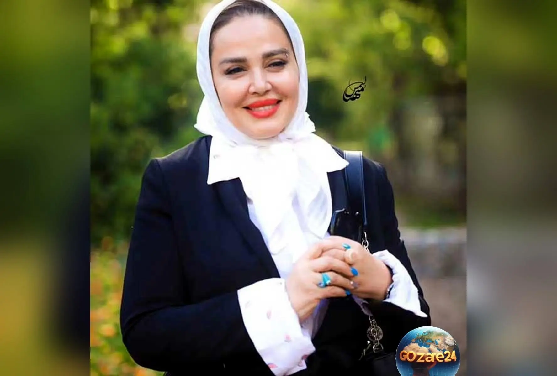 بهاره رهنما در مراسم هنری با لباس مجلسی متفاوت و جذاب؛ استایل خاص و حاشیه‌ساز در جمع هنرمندان