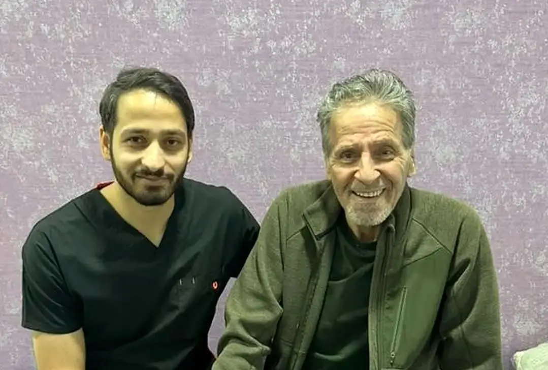 تصویری جدید از ابوالفضل پورعرب در حال درمان