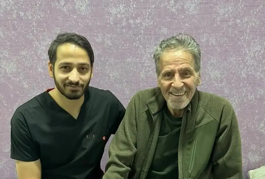 تصویری جدید از ابوالفضل پورعرب در حال درمان