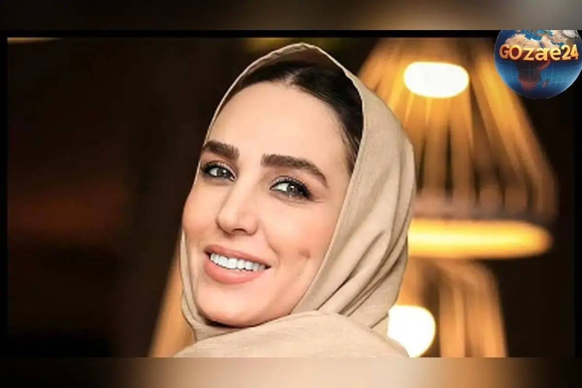 سوگل طهماسبی در لباس عروس با استایل شیک و حجاب کامل در مراسم رویایی در طبیعت