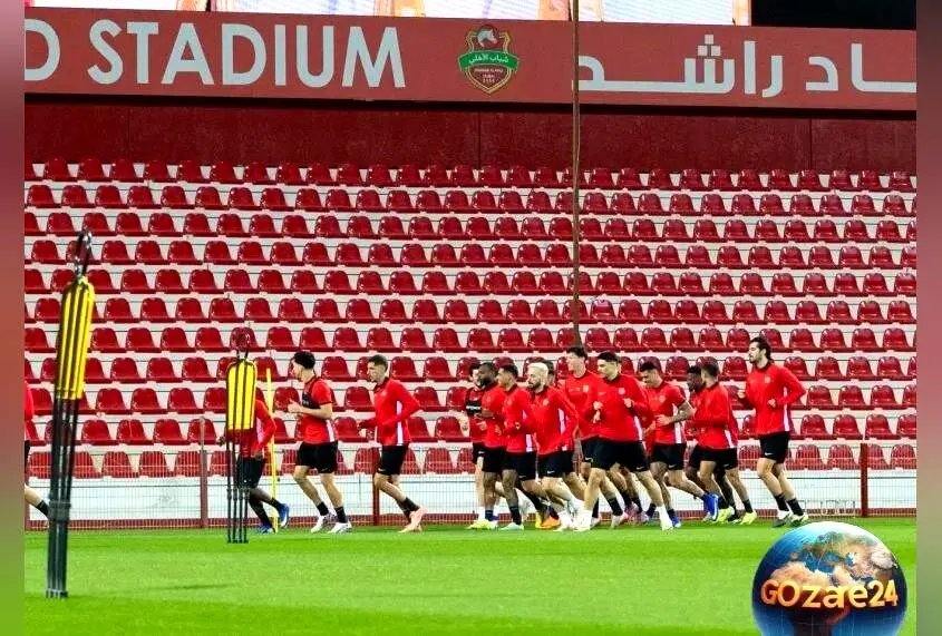 حضور غیرمنتظره سردار آزمون در تمرین شباب الاهلی پس از سه ماه غیبت و مصدومیت