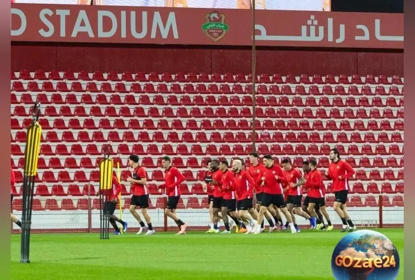 حضور غیرمنتظره سردار آزمون در تمرین شباب الاهلی پس از سه ماه غیبت و مصدومیت