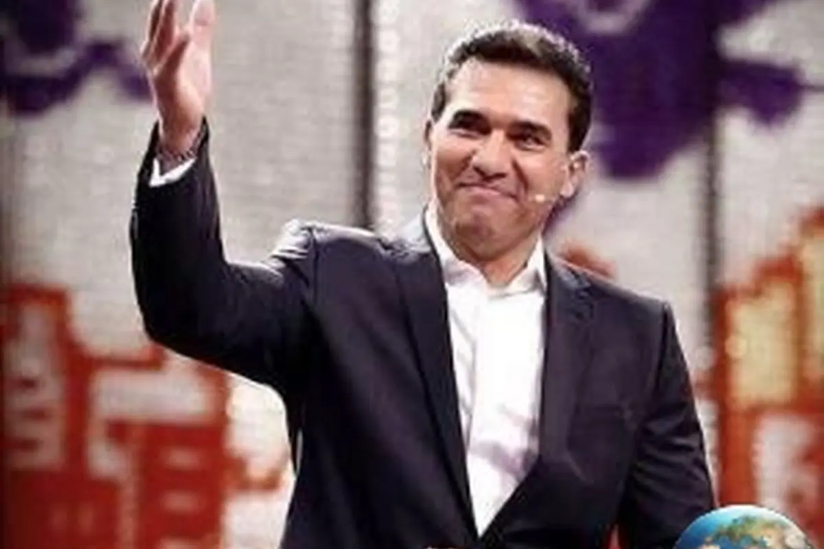کیک تولد باکلاس احمدرضا عابدزاده با طراحی فوتبالی و مراسم باشکوه توسط نعیم سعداوی