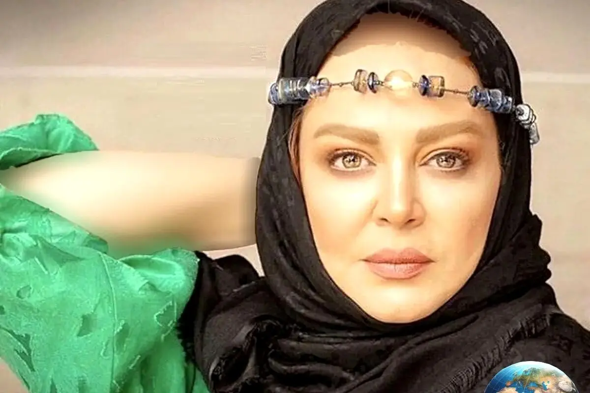 تراس رویایی بهاره رهنما با طراحی گل‌کاری زیبا و رنگارنگ | عکس‌های جدید و دلنشین