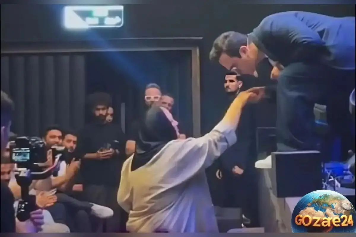 حامد آهنگی در کنسرت زنده مقابل چشم همگان مادرش را در آغوش کشید و دستانش را بوسید + ویدیو و جزئیات
