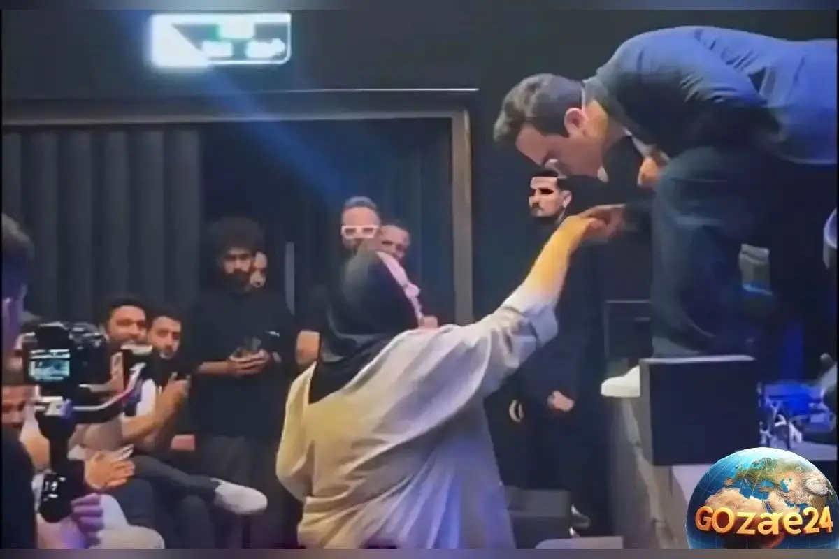 حامد آهنگی در کنسرت زنده مقابل چشم همگان مادرش را در آغوش کشید و دستانش را بوسید + ویدیو و جزئیات