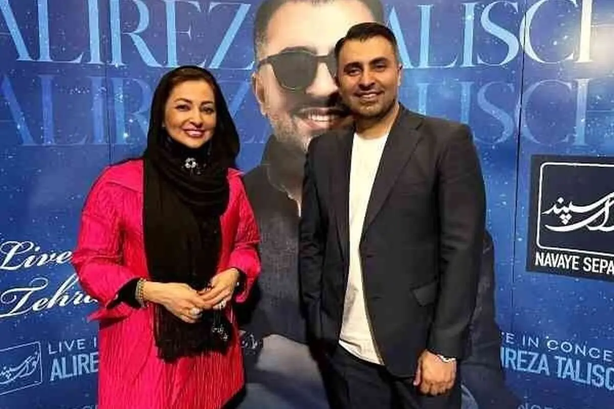 عکس قدیمی از دورهمی ساده و صمیمی علیرضا طلیسچی، نفیسه روشن و نجمه جودکی در رستوران بدون تجملات