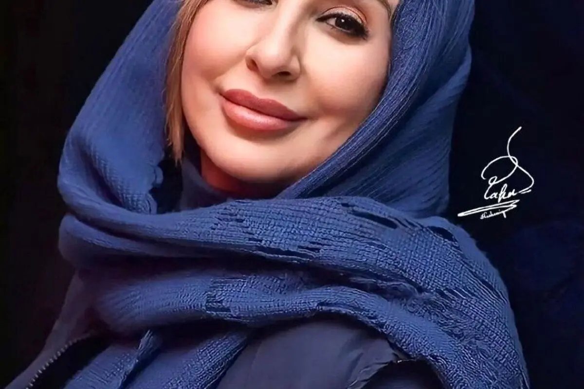 تصویر خلاقانه و تحسین‌برانگیز نقاشی چهره مرجانه گلچین با مداد رنگی توسط هنرمند ماهر + عکس