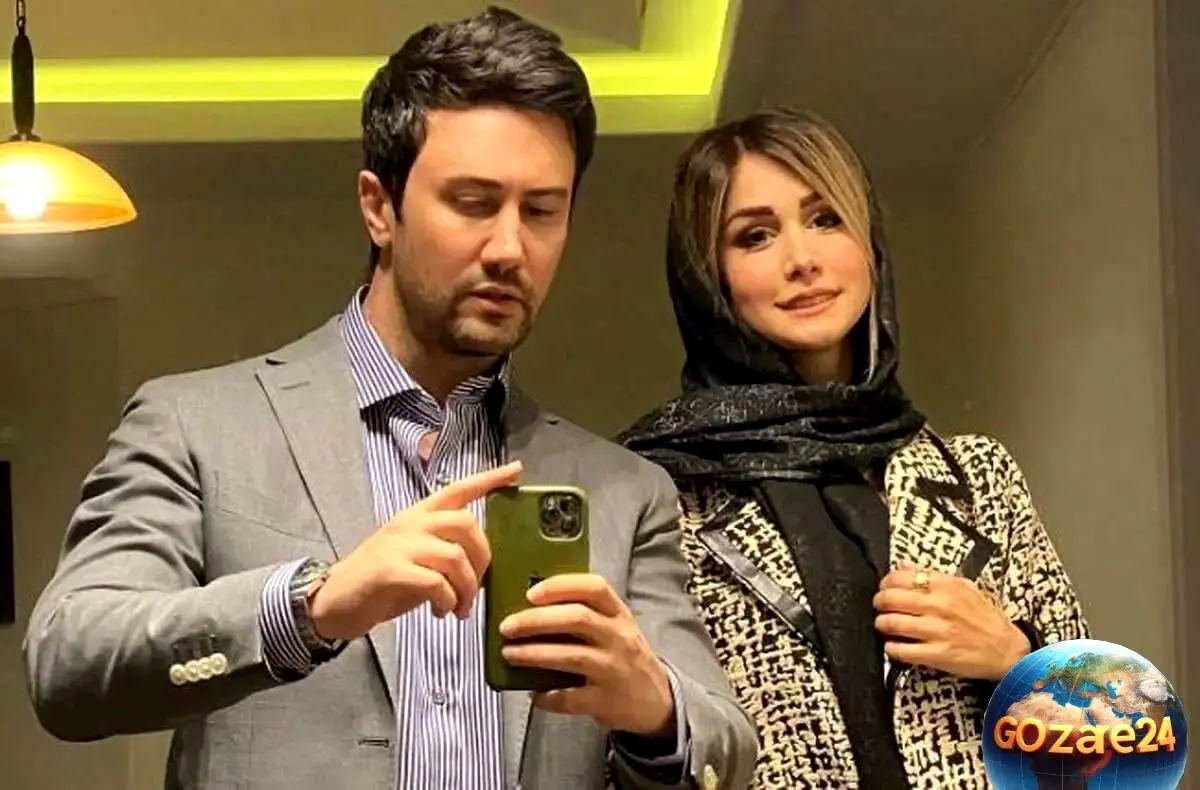 سلفی جدید سپیده بزمی‌پور در آینه با استایل مینیمال و چکیده در صفحه اینستاگرام