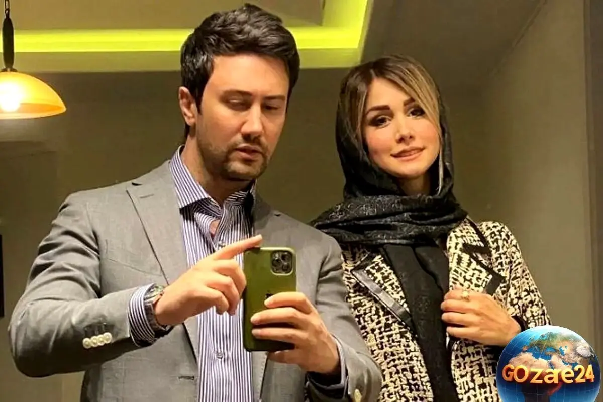 سلفی جدید سپیده بزمی‌پور در آینه با استایل مینیمال و چکیده در صفحه اینستاگرام