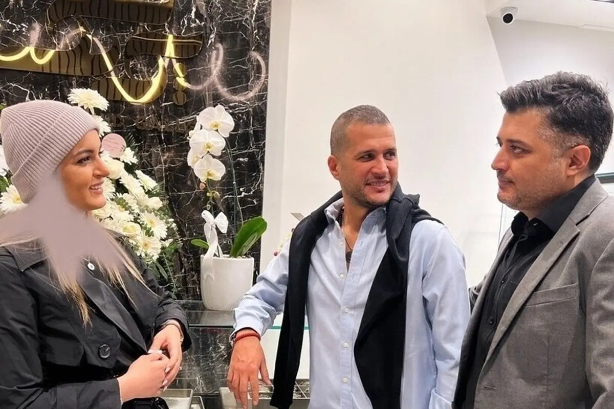دیدار دوباره سیاوش خیرابی، نیلوفر پارسا و پندار اکبری پس از سال‌ها 