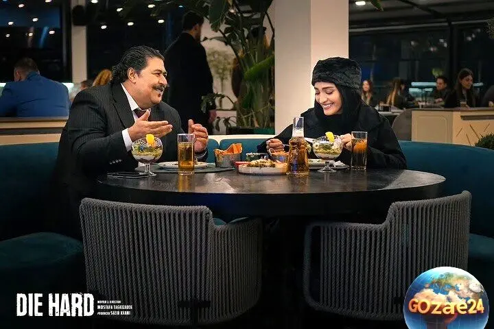 فرهاد اصلانی، مینا ساداتی، ماهور الوند، مجتبی پیرزاده و مهرداد صدیقیان در عکس‌های خاطره‌انگیز سریال جان‌سخت!