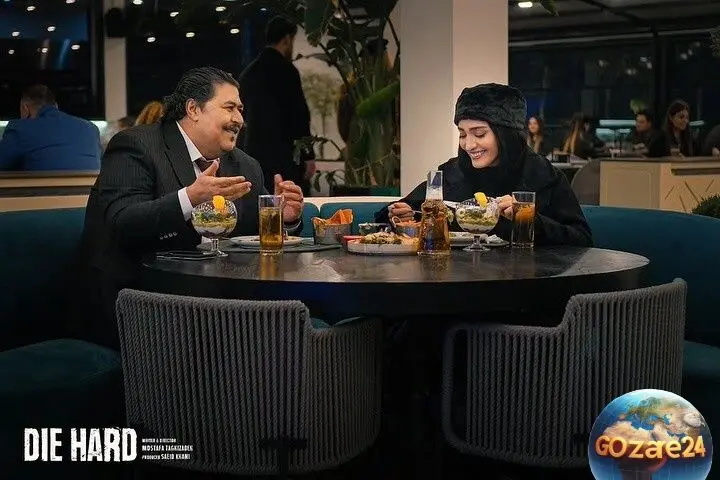 فرهاد اصلانی، مینا ساداتی، ماهور الوند، مجتبی پیرزاده و مهرداد صدیقیان در عکس‌های خاطره‌انگیز سریال جان‌سخت!