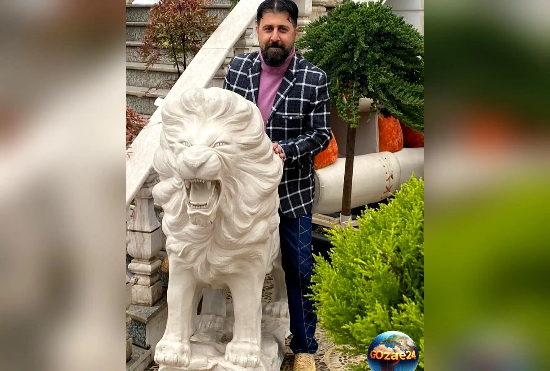 تصاویر و جزئیات لوکس‌ترین چیدمان منزل هومن حاجی عبداللهی بازیگر «پایتخت» با مبلمان مدرن، تابلوهای هنری و لوسترهای خاص
