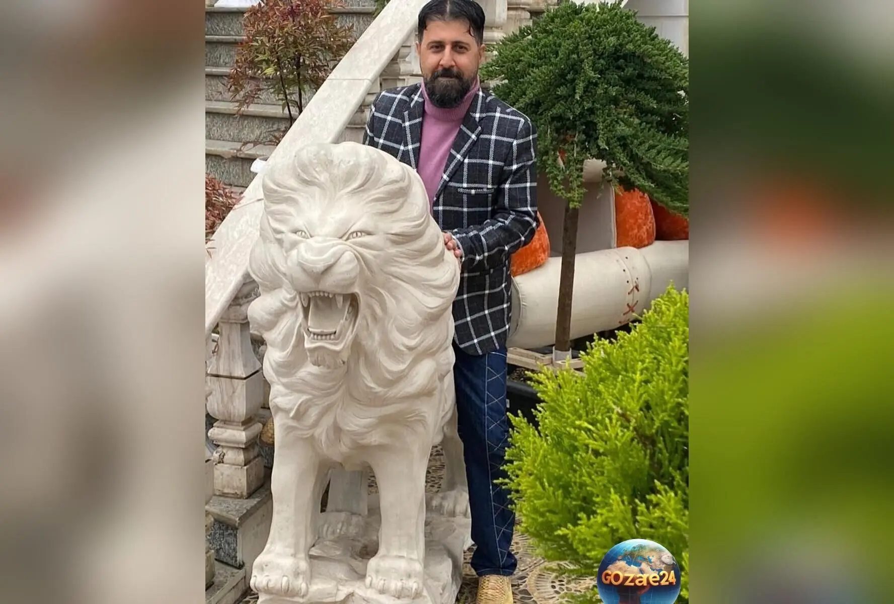 تصاویر و جزئیات لوکس‌ترین چیدمان منزل هومن حاجی عبداللهی بازیگر «پایتخت» با مبلمان مدرن، تابلوهای هنری و لوسترهای خاص