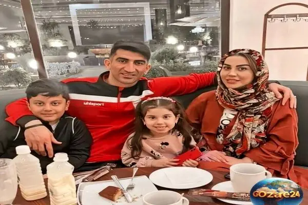عکس لو رفته از اکرم بانو در ۱۹ سالگی کنار دروازه‌بان معروف؛ تغییر چهره باورنکردنی و داستان زندگی همسر علیرضا بیرانوند