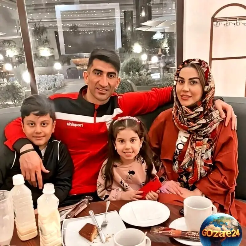 عکس لو رفته از اکرم بانو در ۱۹ سالگی کنار دروازه‌بان معروف؛ تغییر چهره باورنکردنی و داستان زندگی همسر علیرضا بیرانوند