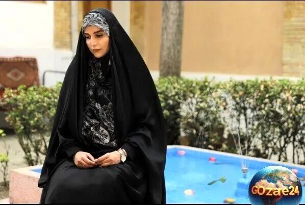 نگاهی به حیاط خانه پدری مژده لواسانی در روز برفی و دلتنگی خانم مجری به گرمای تابستان