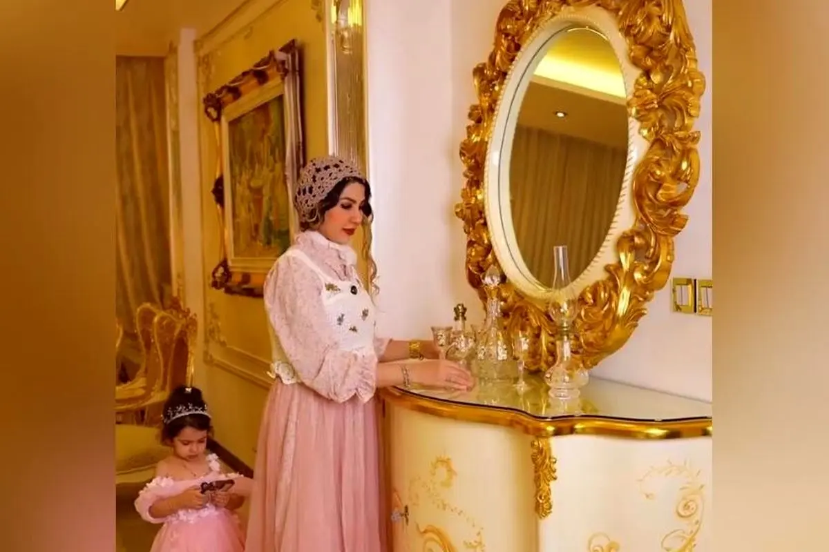 پنت‌هاوس ۲۸۰ متری فاطمه در قم؛ نشان دهنده بی‌سلیقگی و بی‌هویتی در طراحی داخلی لوکس