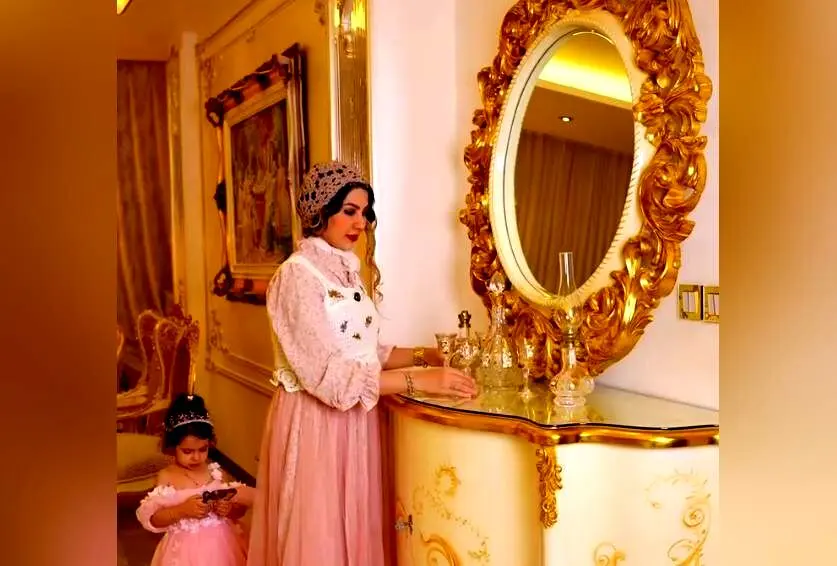 پنت‌هاوس ۲۸۰ متری فاطمه در قم؛ نشان دهنده بی‌سلیقگی و بی‌هویتی در طراحی داخلی لوکس