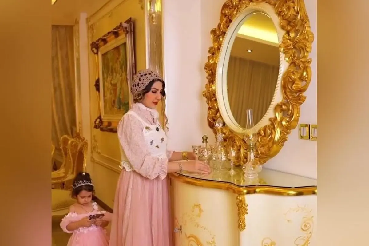 پنت‌هاوس ۲۸۰ متری فاطمه در قم؛ نشان دهنده بی‌سلیقگی و بی‌هویتی در طراحی داخلی لوکس