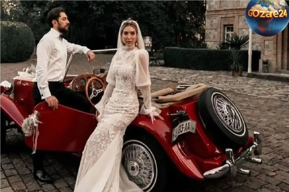 رونمایی از لباس عروس ملکه وار مینا مختاری در اولین سالگرد ازدواج با بهرام رادان + داستان عشق و پیمان دوباره