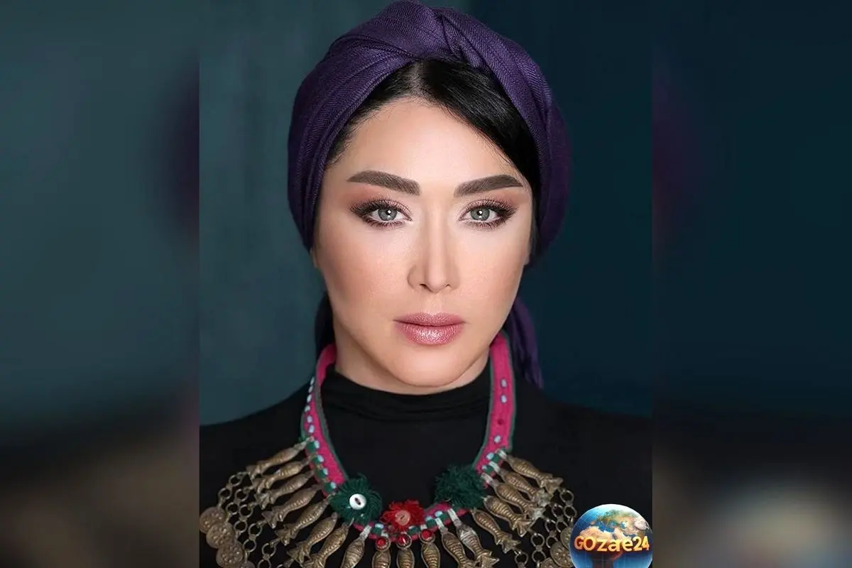 استایل اسپرت سارا منجزیپور با شومیز آبی مه آلود در جدیدترین پست اینستاگرام