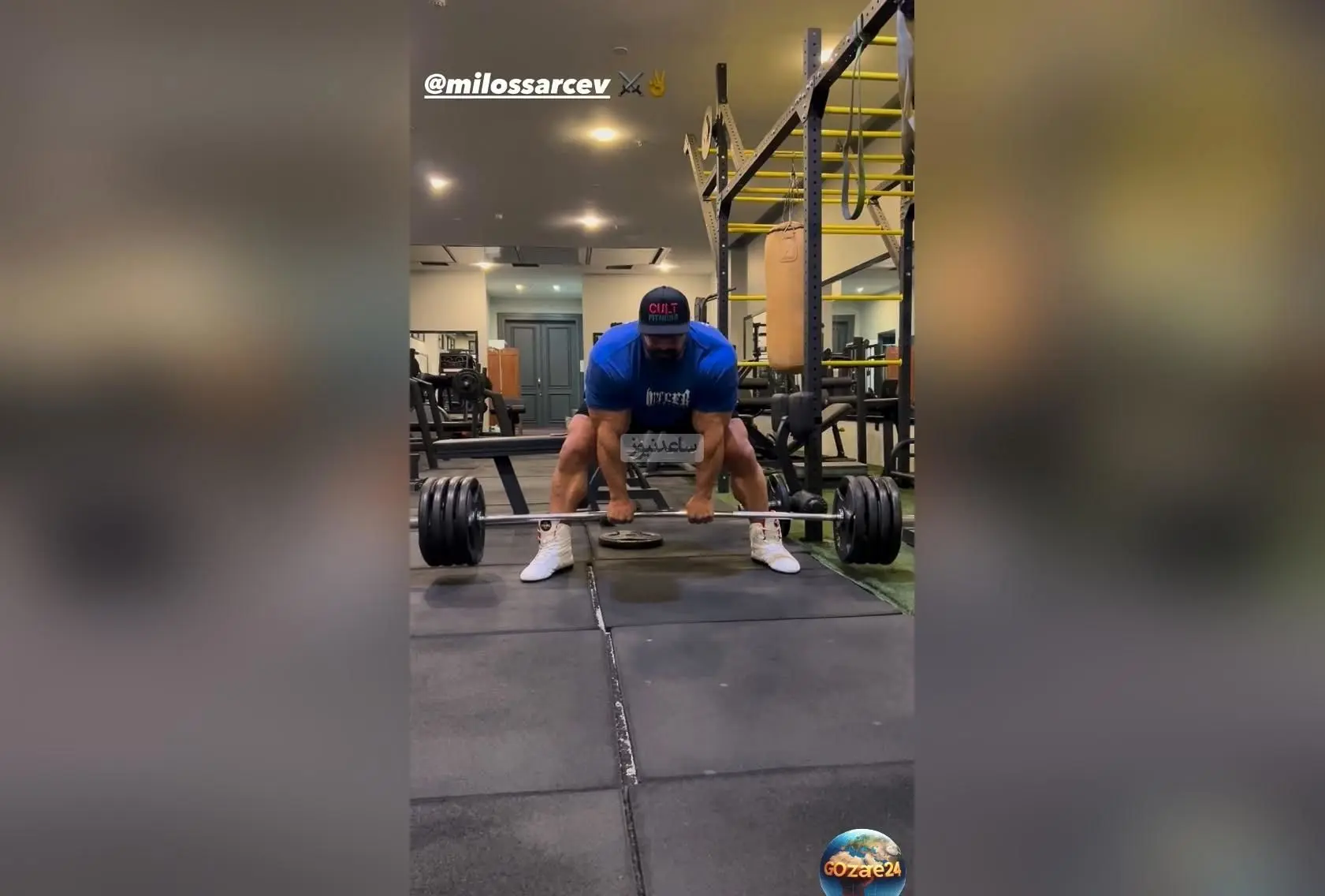 تمرینات طاقت‌فرسا ویدئویی بهروز تابانی در مسیر مستر المپیا ۲۰۲۳ | قدرت و اراده در دنیای بدنسازی