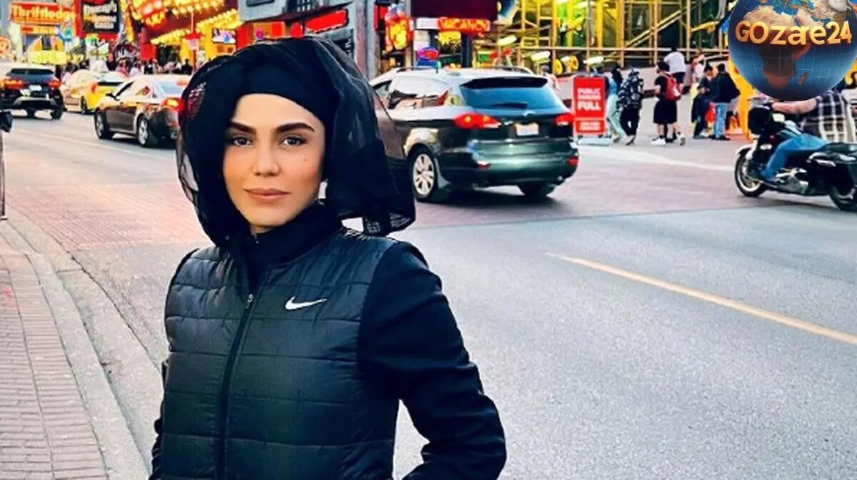 تصاویر جشن تولد ۳۶ سالگی آزاده زارعی در کنار آبشار نیاگارا؛ بازیگر «آوای باران» در سفر خاطره‌انگیز به کانادا