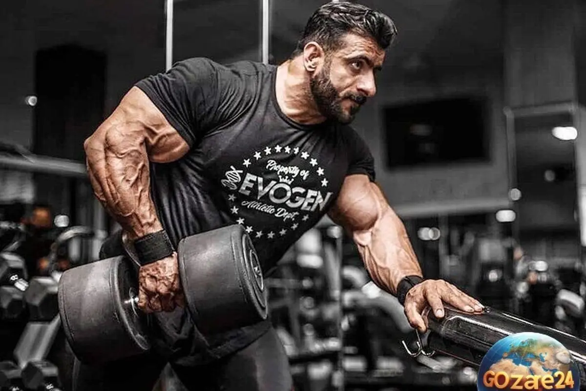 هادی چوپان قهرمان جهان در پرورش اندام با صدای عجیب و نواختن ویولن؛ لحظهای متفاوت در صفحه اینستاگرام