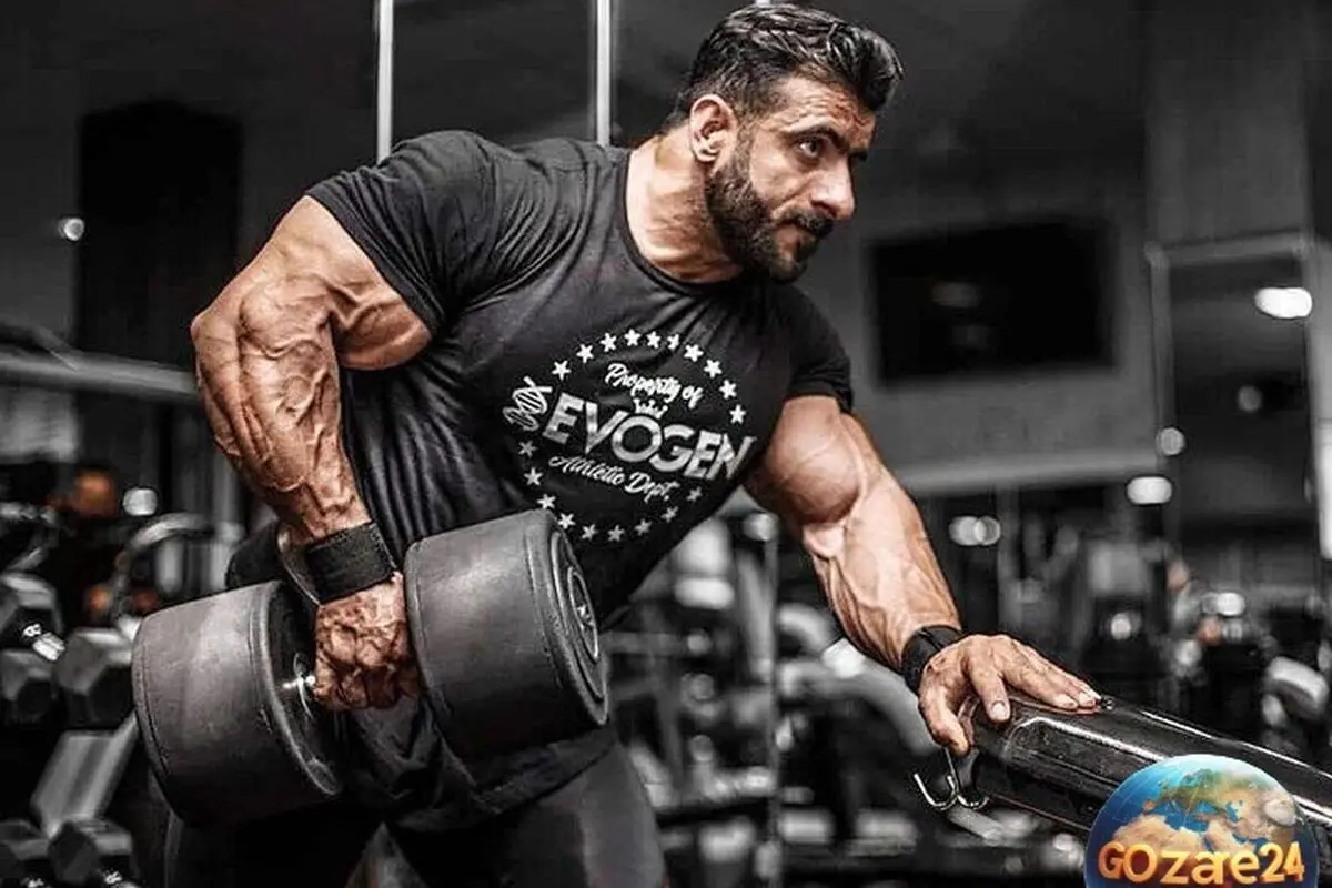 هادی چوپان قهرمان جهان در پرورش اندام با صدای عجیب و نواختن ویولن؛ لحظه‌ای متفاوت در صفحه اینستاگرام