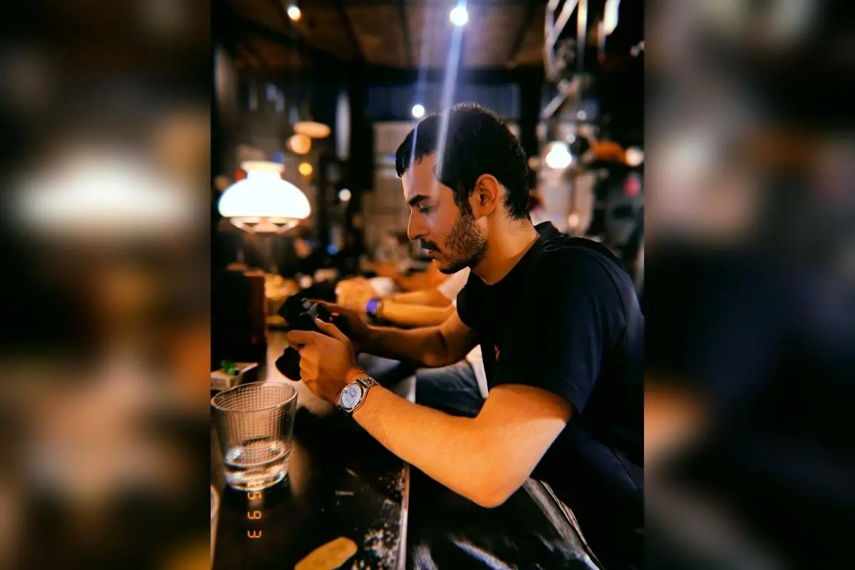 علی شادمان با کپشن جذاب