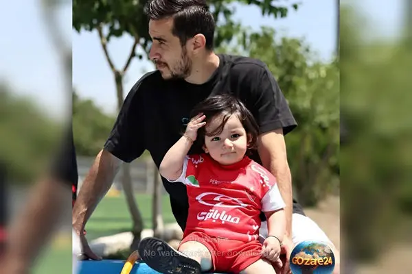 تصاویر سیسمونی لوکس و مارک‌دار پسر فرشاد احمدزاده؛ انتخاب همسر خوش‌سلیقه و جذاب + عکس