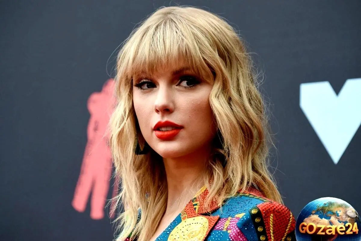 تیلور سوئیفت در مراسم MTV با استایل پر زرق و برق، لباس مجلل و آرایشی خاص مزین به الماس‌های قیمتی