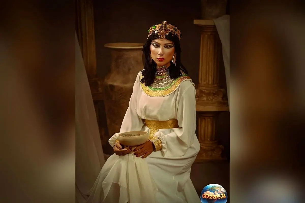 تبلور سبک تاریخی مصر باستان در استایل بازیگران ایرانی؛ سفر به قصر فرعون و دنیای مارها با لیندا کیانی، بهنوش بختیاری و دیگر ستاره‌ها