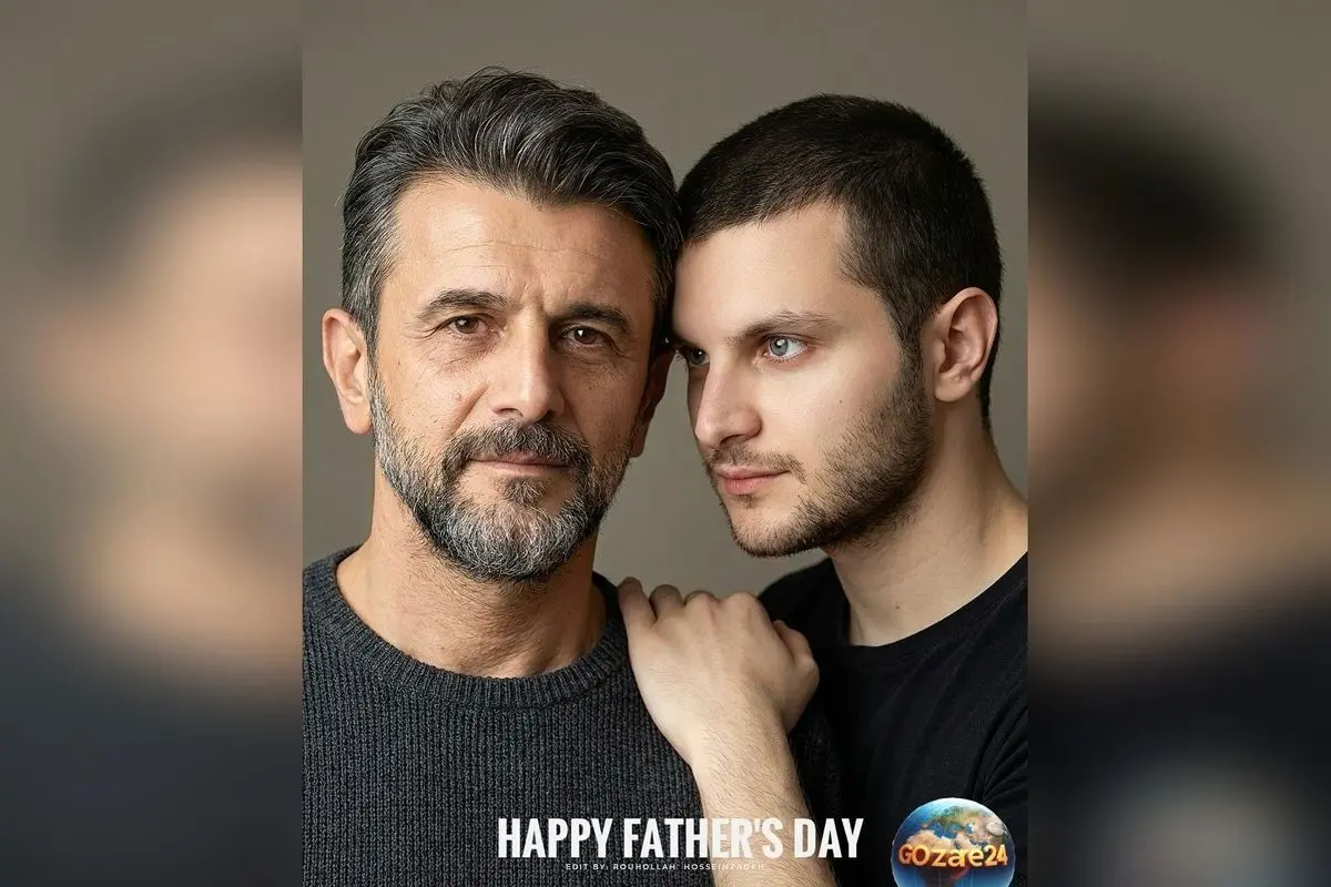 تصاویر دیدنی سلبریتی‌های محبوب در کنار پدران هنرمندشان به مناسبت روز مرد