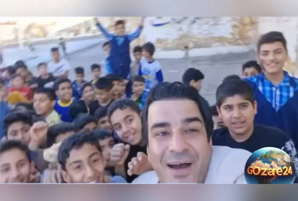 یوسف تیموری در مناطق محروم خوزستان با کودکان عربی صحبت کرد + ادای دین پسر آبودان به خاک سرزمین مادری